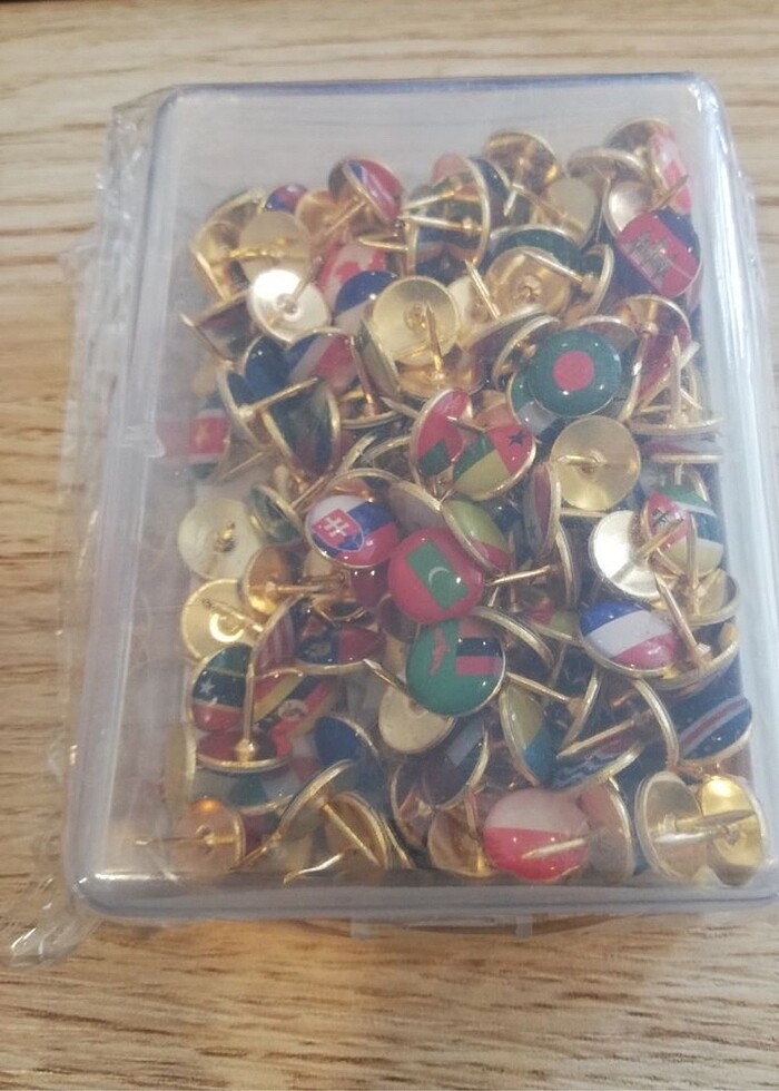 Ulusal bayraklı Raptiye - Görsel 4