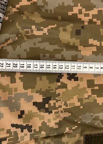 Askeri Kamuflaj Desenli Erkek Mont ve pantolon - Görsel 6