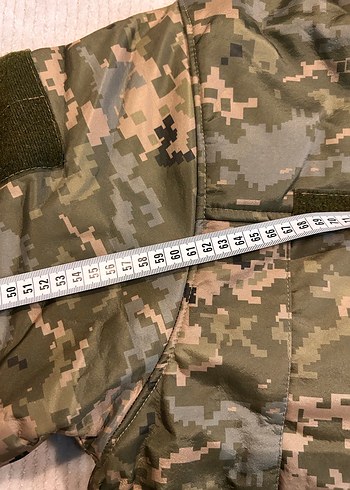 Askeri Kamuflaj Desenli Erkek Mont ve pantolon - Görsel 5