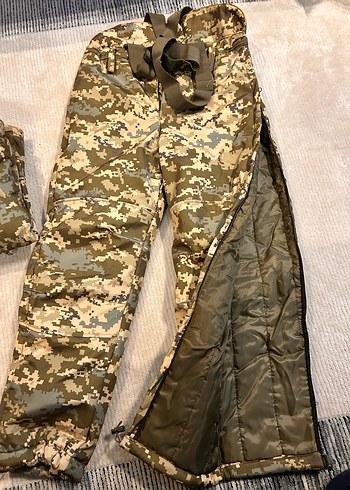 Kahverengi Kamuflaj Fermuarlı Erkek Mont - Görsel 6