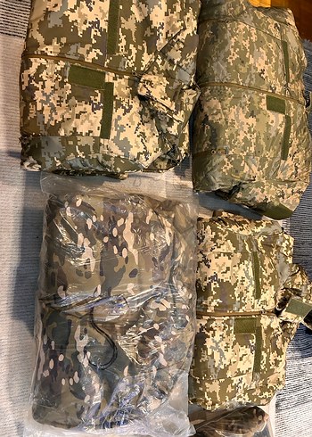 Kahverengi Kamuflaj Fermuarlı Erkek Mont - Görsel 9