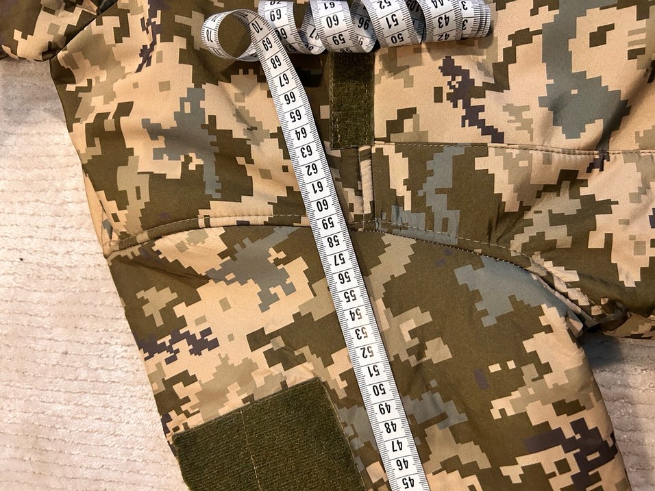 Kahverengi Kamuflaj Fermuarlı Erkek Mont - Görsel 4