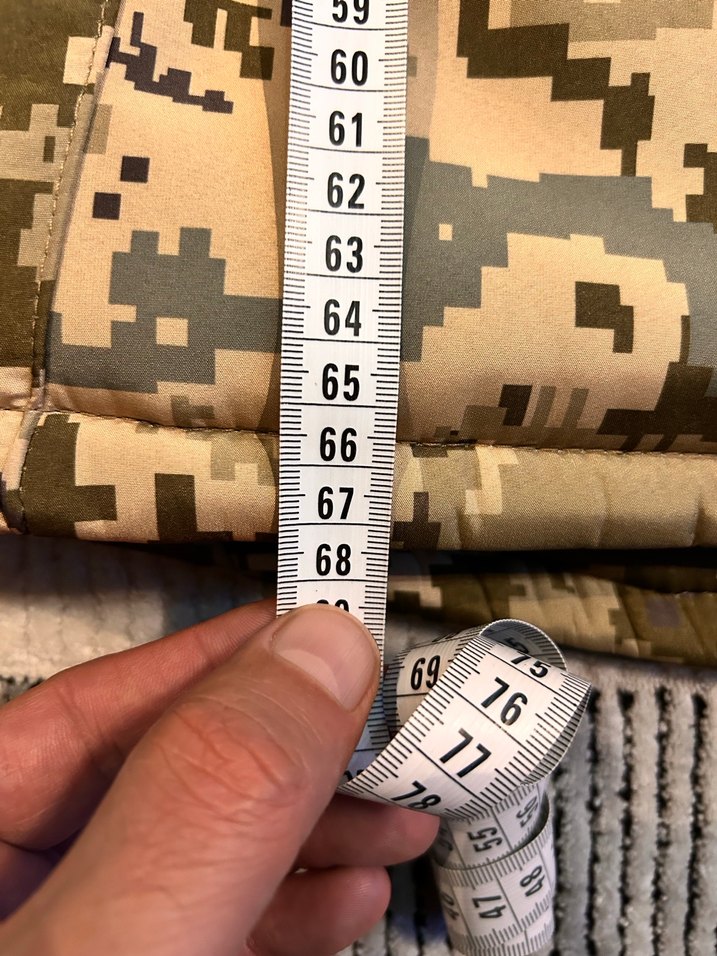 Kahverengi Kamuflaj Fermuarlı Erkek Mont - Görsel 2