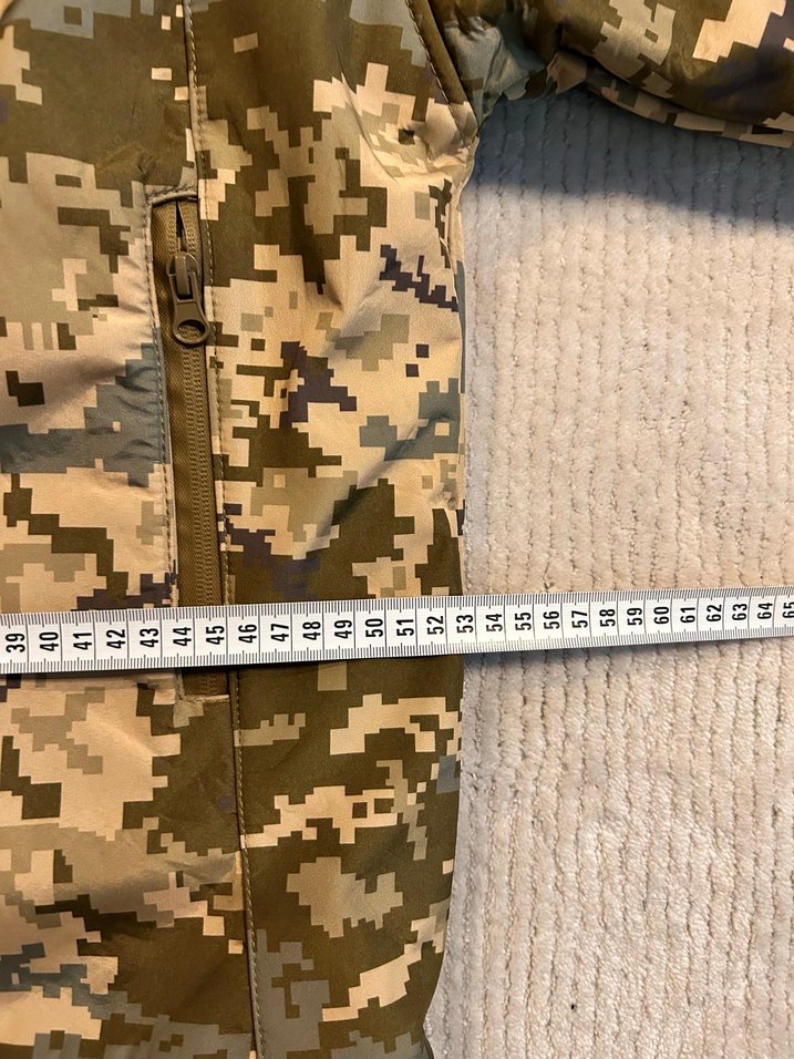 Kahverengi Kamuflaj Fermuarlı Erkek Mont - Görsel 3