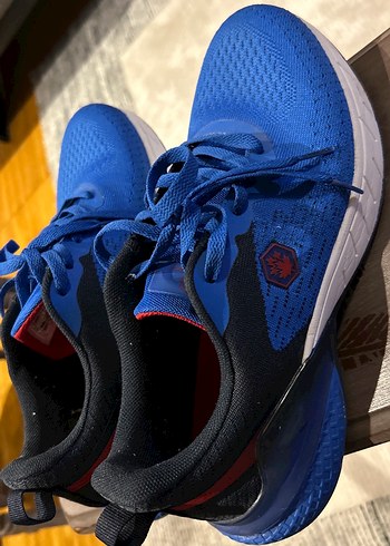 Lacivert Bağcıklı Erkek Spor Ayakkabı - Görsel 4