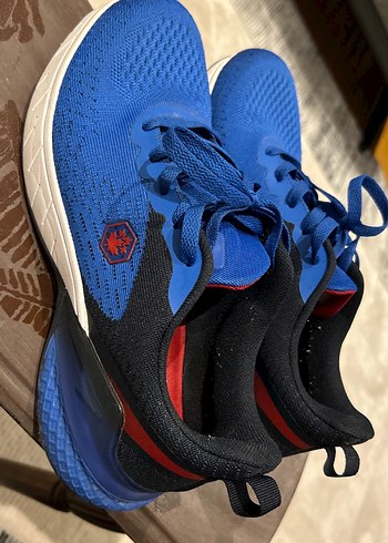 Lacivert Bağcıklı Erkek Spor Ayakkabı - Görsel 3