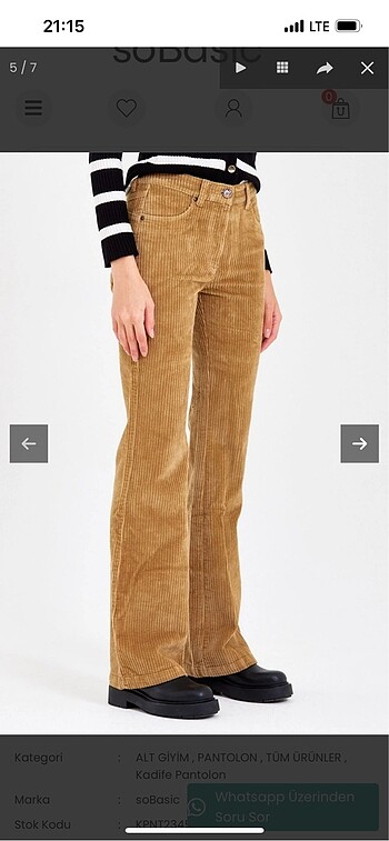 Zara Pantolon