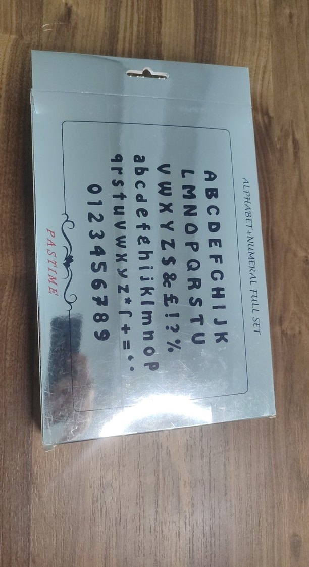 hamur harf kalıbı set Harf ve Sayı pasta kalıpları  Süslemeleri - Görsel 3