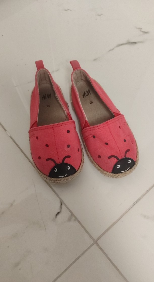 Kız Çocuk Pembe Nakışlı Babet - Görsel 3