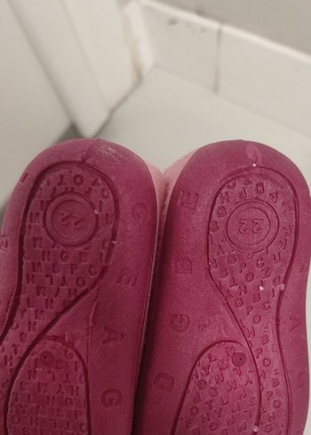 Kız Çocuk Pembe Kedili Sıcak Terlik patik - Görsel 3