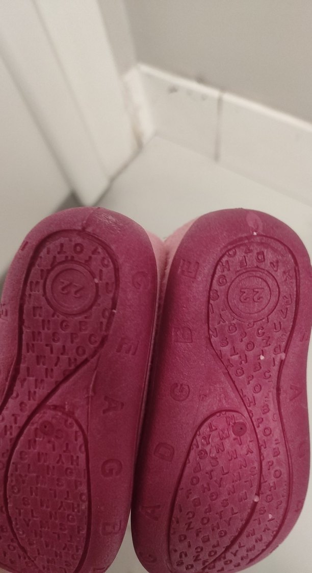 Kız Çocuk Pembe Kedili Sıcak Terlik patik - Görsel 3