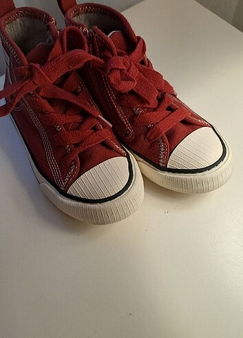 26 Beden bordo Renk Zara Converse