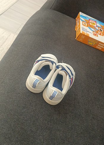 Adidas Kız Çocuk Beyaz Spor Ayakkabı - Görsel 5