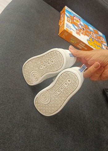 Adidas Kız Çocuk Beyaz Spor Ayakkabı - Görsel 6