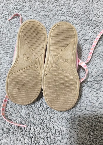 Kız Çocuk Pembe Bağcıklı Sneaker - Görsel 5