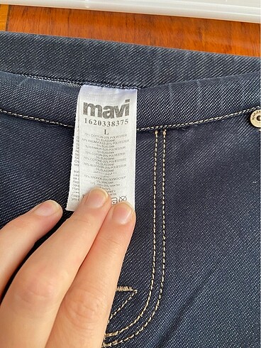l Beden mavi jeans tayt