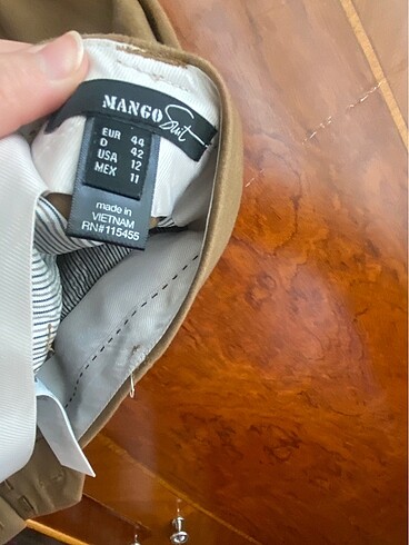44 Beden camel Renk mango pantolon