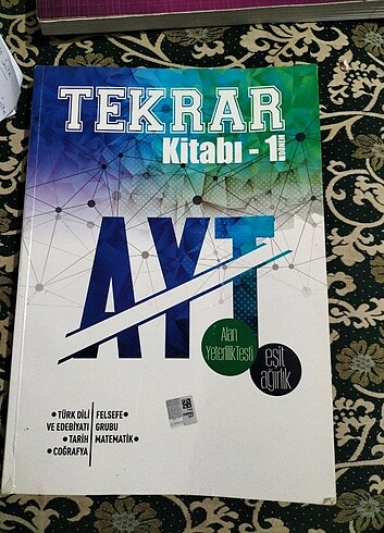Ayt tekrar kitabı 
