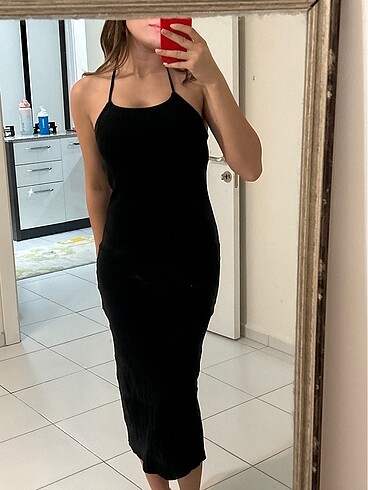 Siyah Milla Elbise