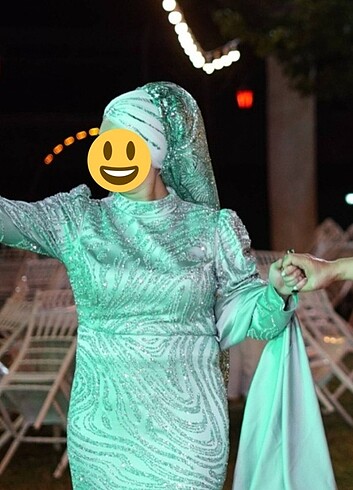 Tesettür Abiye Elbise