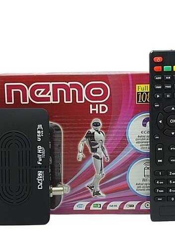 Nemo hd uydu alıcı receiver 