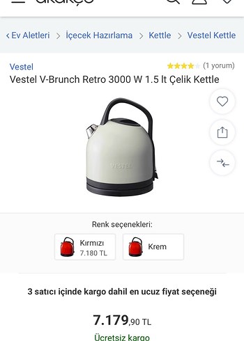 Vestel retro kette - Görsel 4