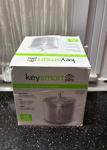 KeySmart Otomatik Evcil Hayvan Su Sebili Gri - Görsel 2