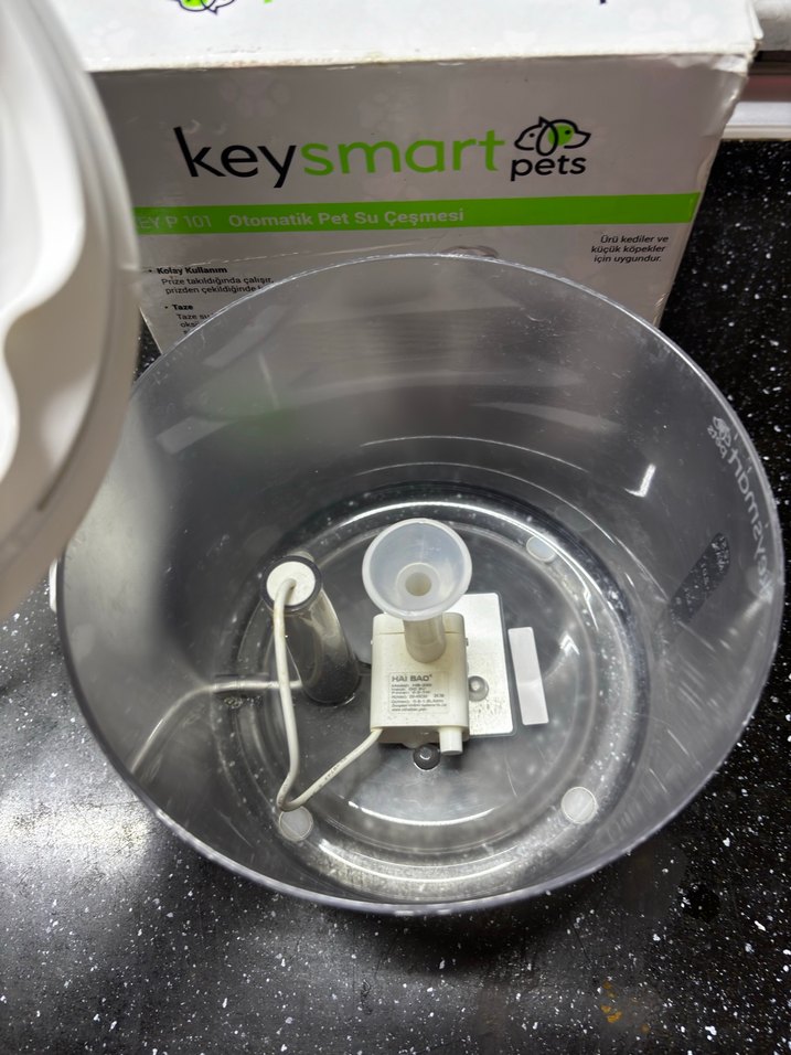 KeySmart Otomatik Evcil Hayvan Su Sebili Gri - Görsel 5