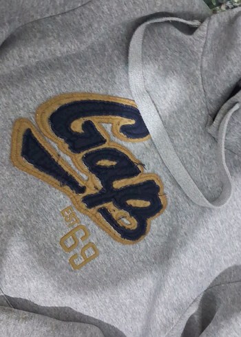 Trendyol & Milla Gri Gap Kapüşonlu Sweatshirt üç iplikli