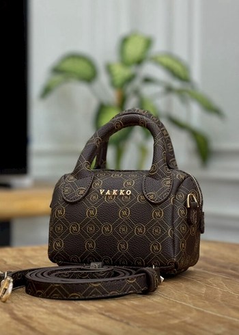 Zara Vakko Kahverengi Deri Kadın Omuz Çantası