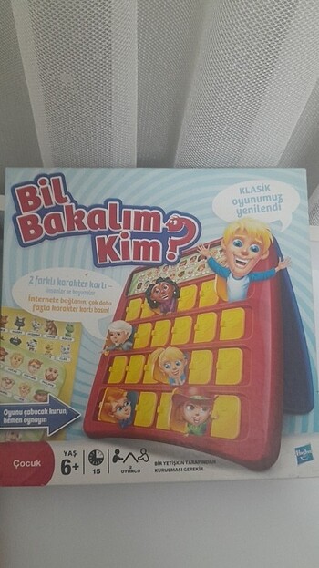 Hasbro bil bakalım kim 