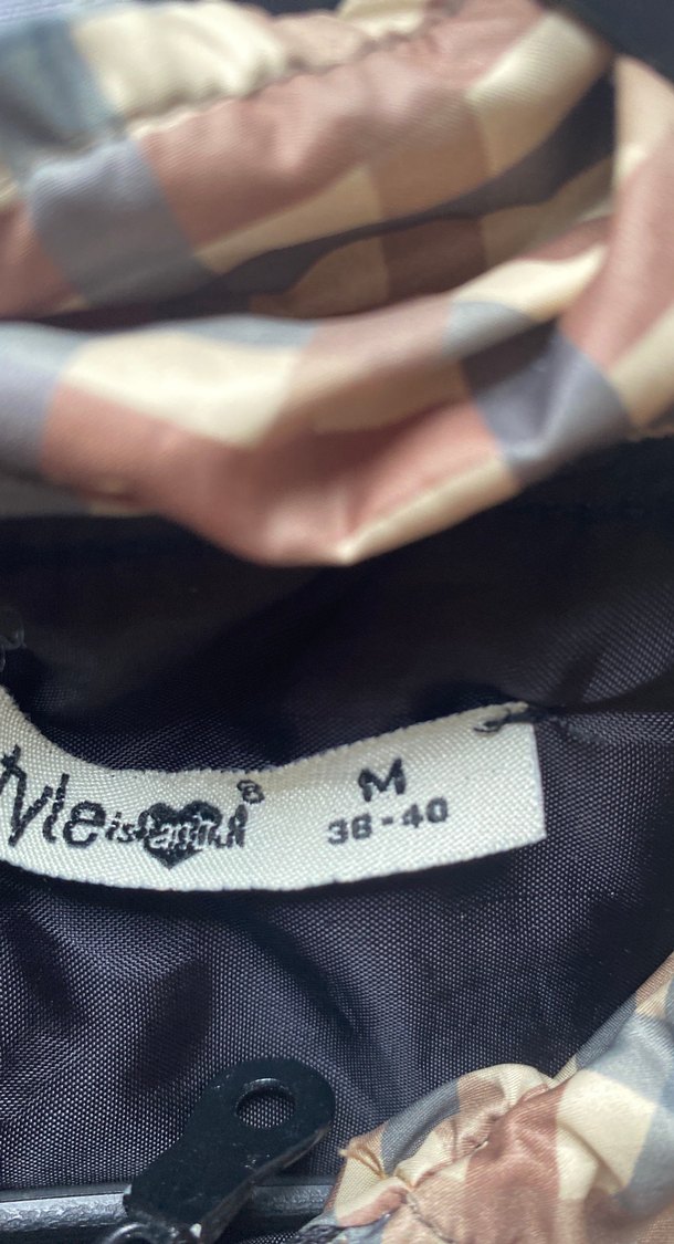 Düğmeli Kahverengi Kadın mont - Görsel 3