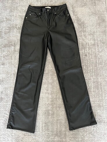 H&M Deri pantolon