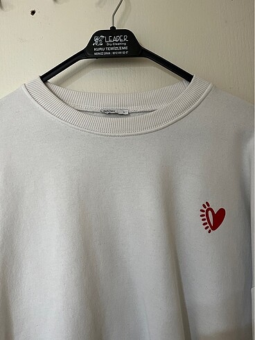 l Beden beyaz Renk Sweatshirt