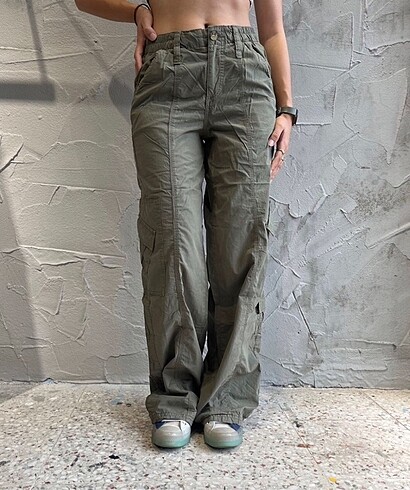 Urban Outfitters Bdg y2k haki kargo pantolon