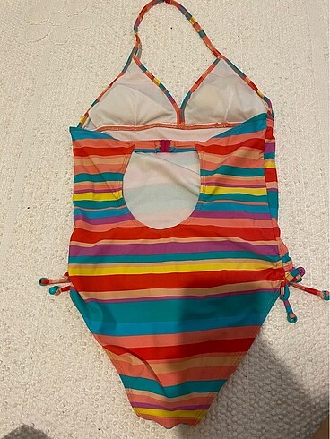 10 Yaş Beden çeşitli Renk Çocuk bikini