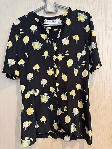 JAEGER-MADE IN GERMANY VINTAGE İPEK BLUZ