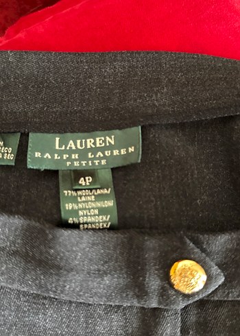 Ralph Lauren Lauren Ralph Lauren Yun Gri Melanj Kumas Pantolon