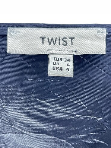 s Beden lacivert Renk Twist Bluz %70 İndirimli.