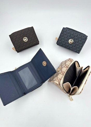 Renkli Desenli Kadın Cüzdanları - Görsel 16