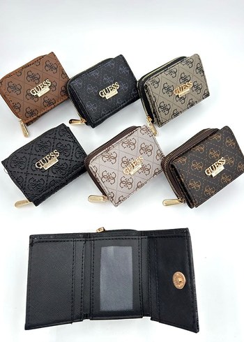 Renkli Desenli Kadın Cüzdanları - Görsel 14