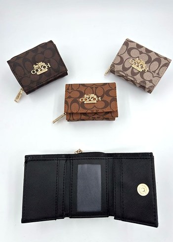 Renkli Desenli Kadın Cüzdanları - Görsel 17