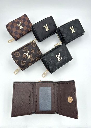 Renkli Desenli Kadın Cüzdanları - Görsel 6