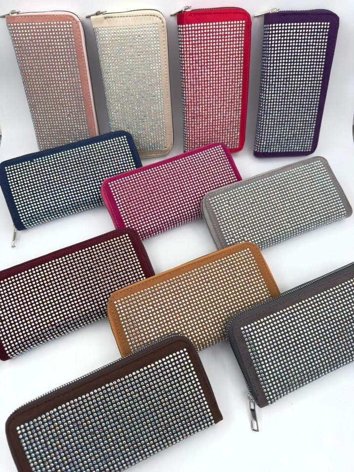 Renkli Desenli Kadın Cüzdanları - Görsel 2