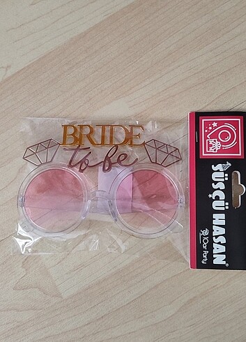Bride to be gözlük bekarlığa veda partisi gözlüğü 
