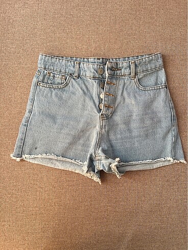 y2k Yüksek Bel Topshop Kot Şort