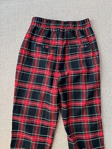 Bershka Ekoseli y2k Jogger Pantolon - Görsel 5