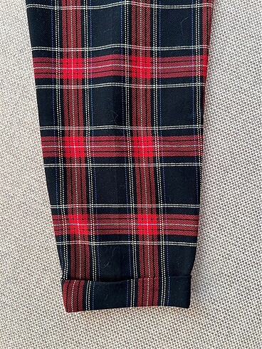 Bershka Ekoseli y2k Jogger Pantolon - Görsel 6