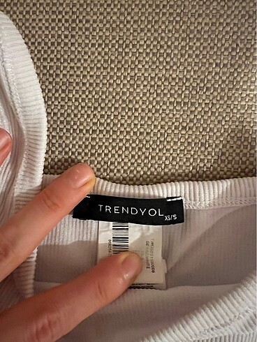 Trendyol & Milla Kolsuz Beyaz Top / Bralet