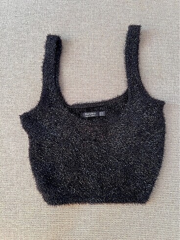 Bershka Simli Crop Top